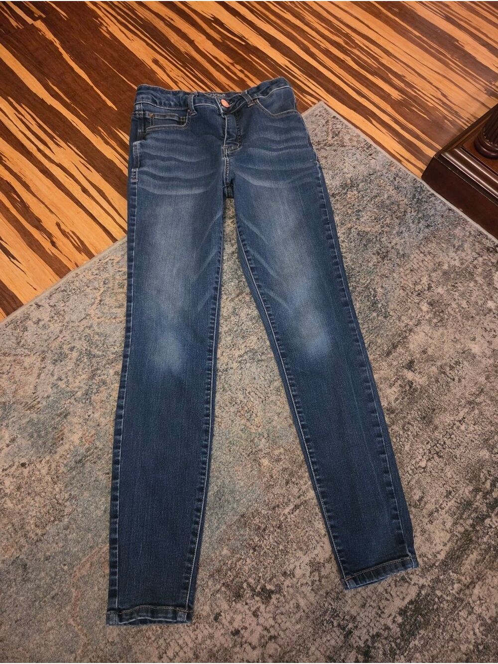 Maurices Dark Blue Everflex Skinny Jeans Size 8